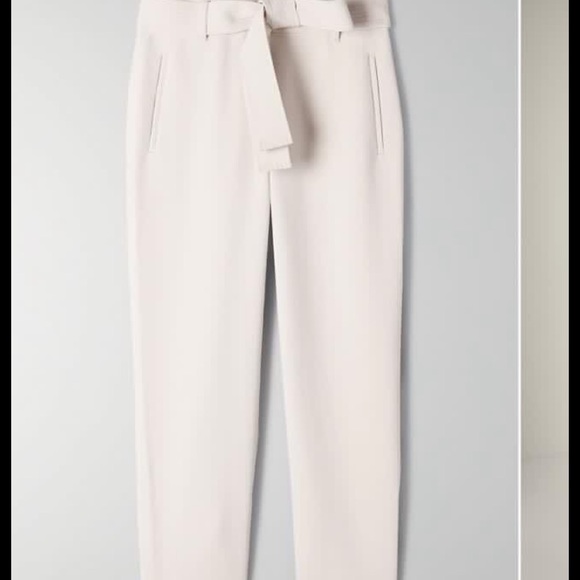 Aritzia Wilfred Jallad tie Front pants - Picture 1 of 4